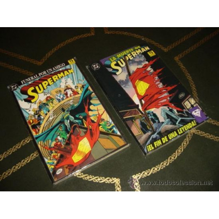LA MUERTE DE SUPERMAN / FUNERAL POR UN AMIGO (ZINCO).
